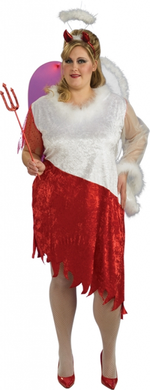 Angel and Devil Plus Size Costume