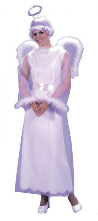 Feather Angel Plus Size Adult Costume - Click Image to Close