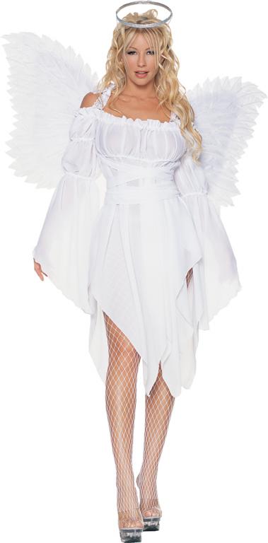 Chiffon Angel Adult Costume - Click Image to Close