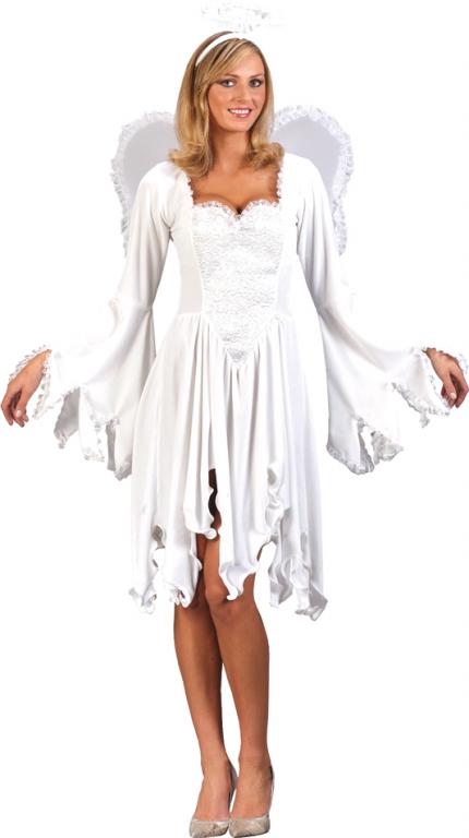 Angel Velvet Adult Costume - Click Image to Close