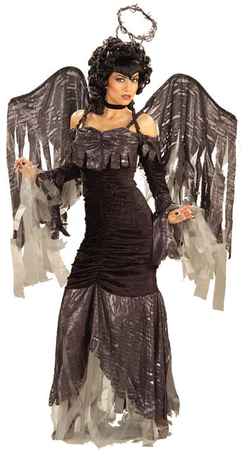 Gothic Angel Adult Costume - Click Image to Close