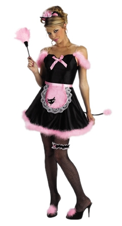 Maid Purr-fect Adult Costume - Click Image to Close