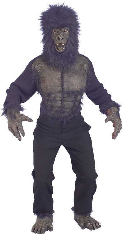Wild Gorilla Man Adult Costume - Click Image to Close