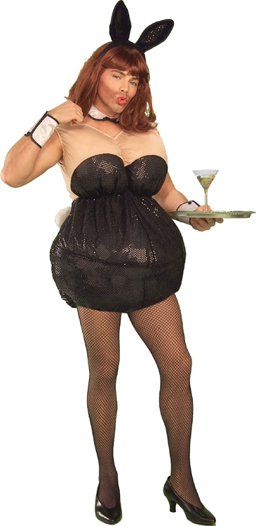 Stuffed Cocktail Bunny Adult Costume - Click Image to Close