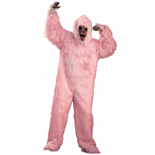 Pink Gorilla Funny Adult Costume