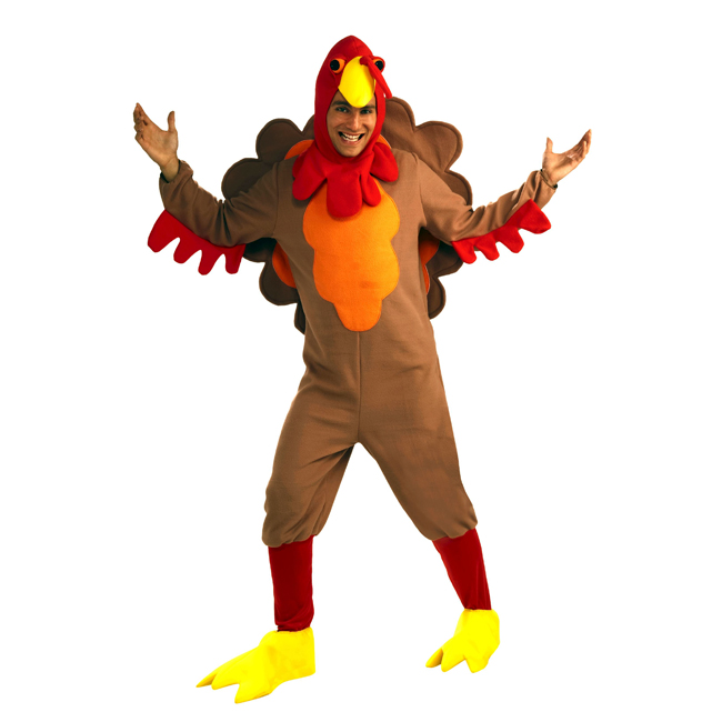 Turkey Adult Costume - Click Image to Close