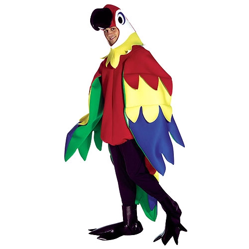 Deluxe Parrot Adult Costume - Click Image to Close