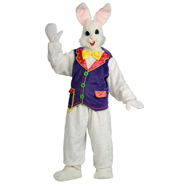 Easter Bunny Mascot Costume - Click Image to Close