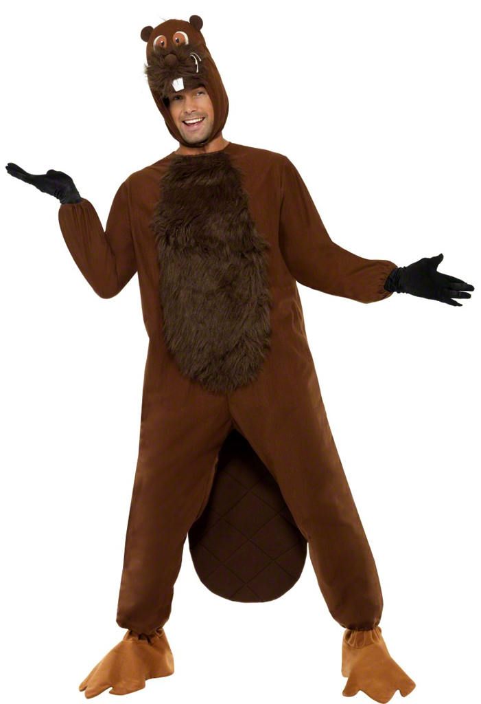 Eager Beaver Adult Costume - Click Image to Close
