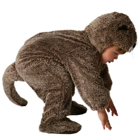 Animal Planet Collector's Edition Sea Otter Infant Costume - Click Image to Close