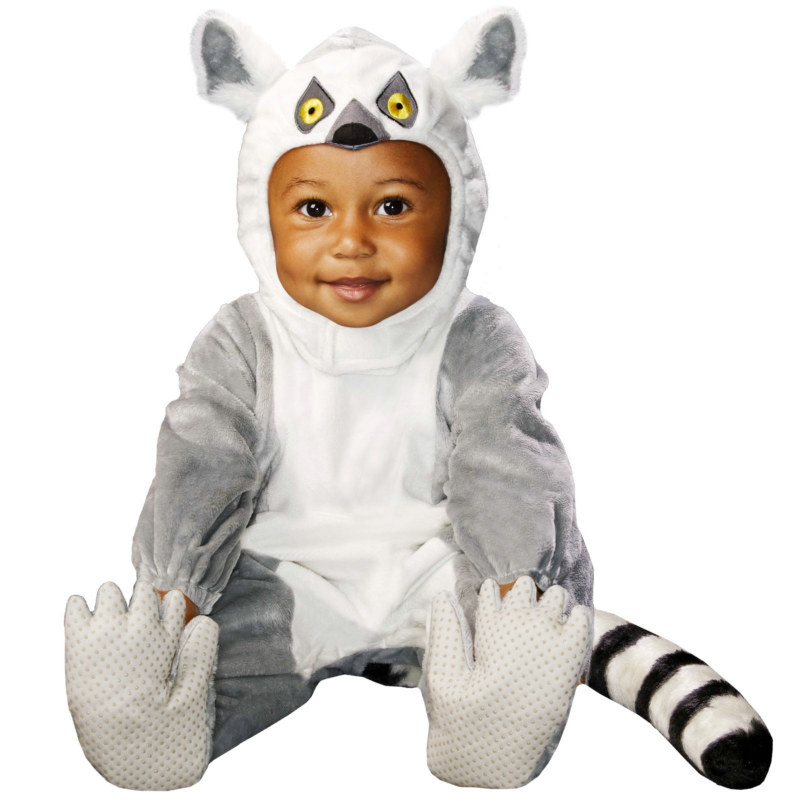 Animal Planet Collector's Edition Ring Tail Lemur Infant Costume - Click Image to Close