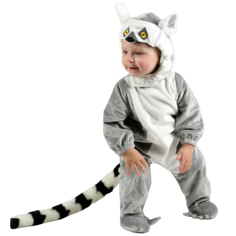 Animal Planet Collector's Edition Ring Tail Lemur Infant Costume - Click Image to Close