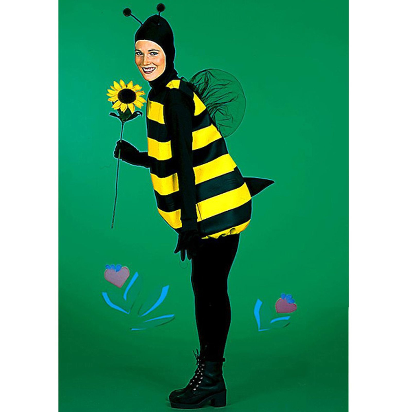 Complete Bumble Bee Adult Costume - Click Image to Close