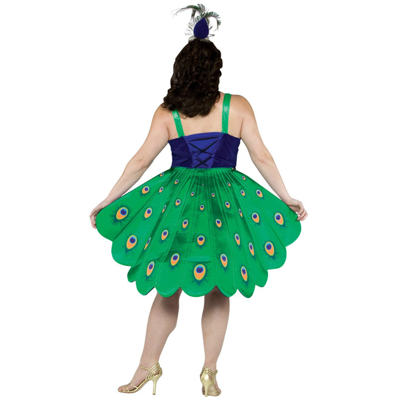 Peacock Plus Adult Costume - Click Image to Close
