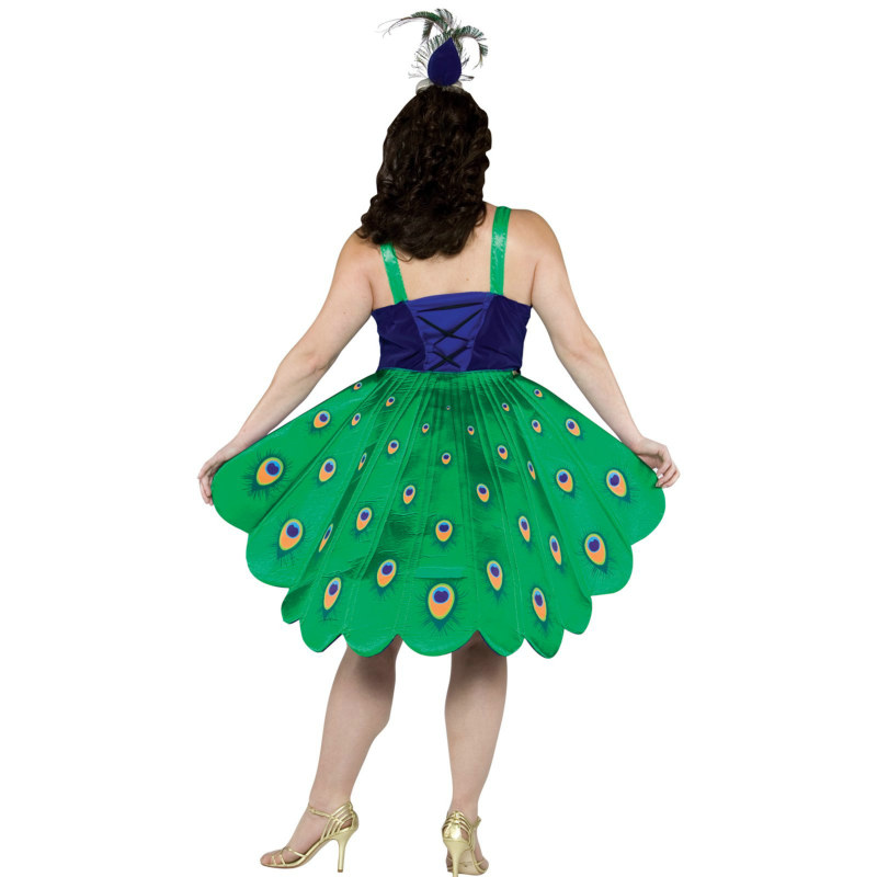 Peacock Plus Adult Costume