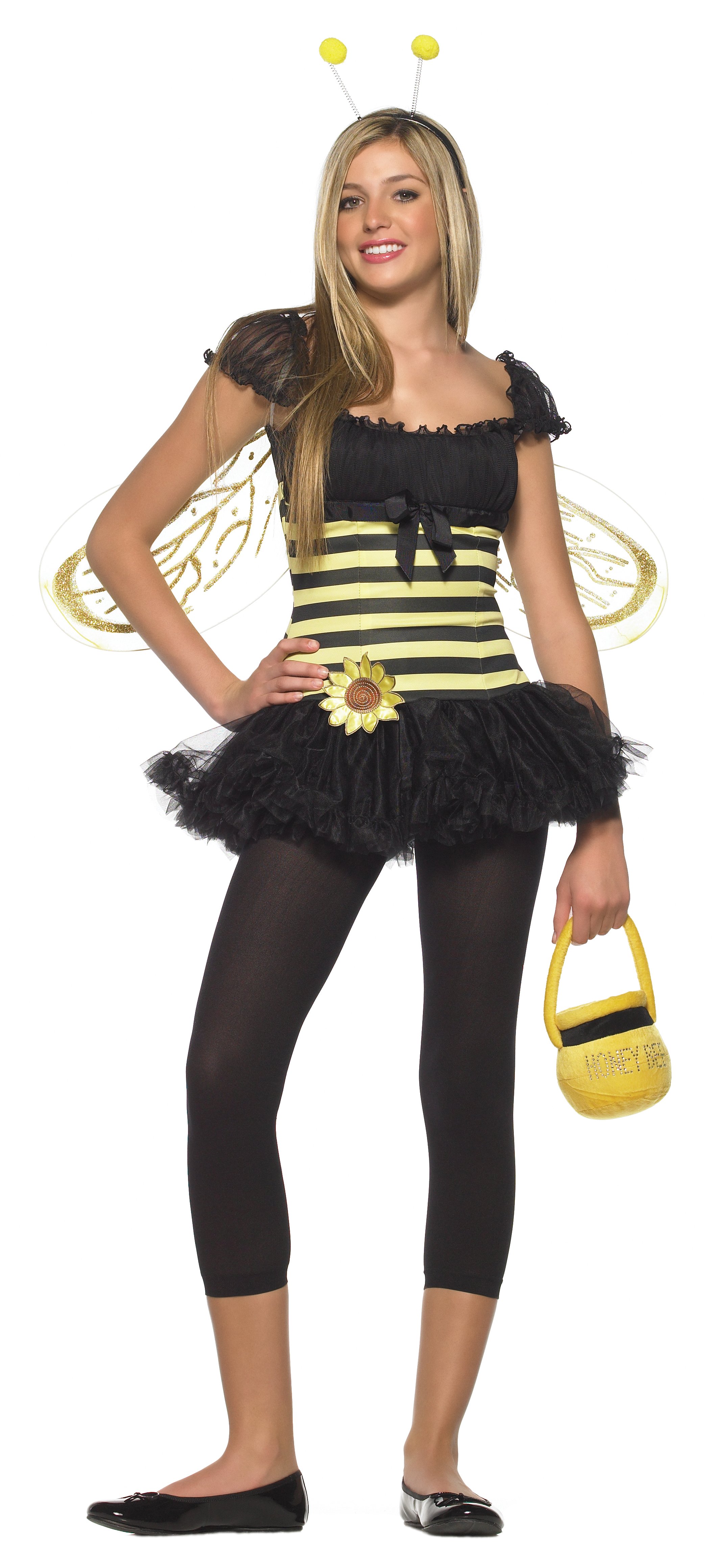Sunflower Bee Teen Costume - Click Image to Close