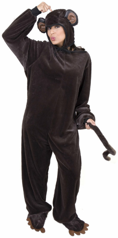 Monkey Adult Costume - Click Image to Close