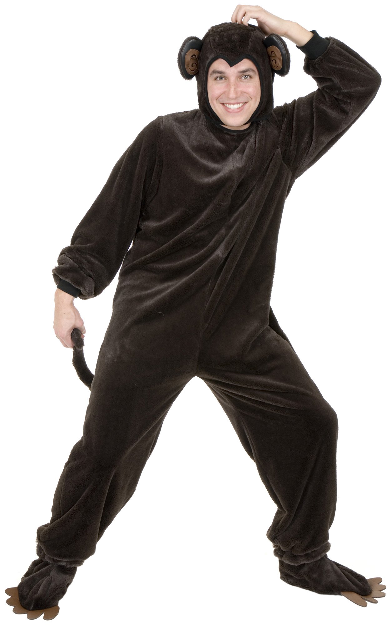 Monkey Adult Plus Costume - Click Image to Close