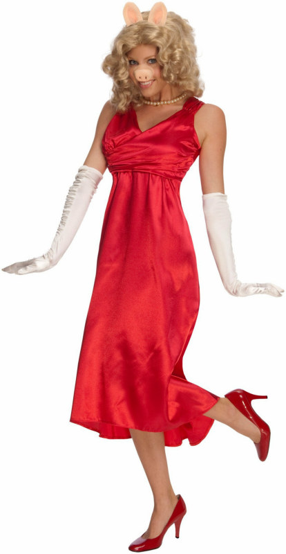 The Muppets Miss Piggy Adult Costume - Click Image to Close