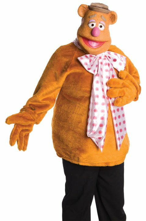 The Muppets Fozzie Bear Adult Costume - Click Image to Close