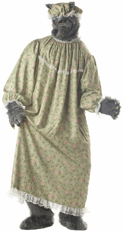 Wolf Granny Adult Costume