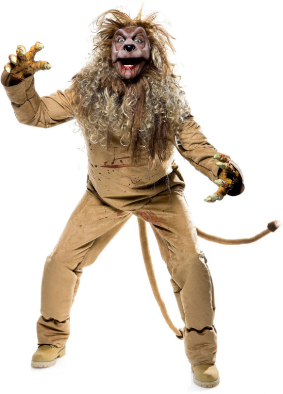 The Wicked of Oz Lion Adult Costume - Click Image to Close