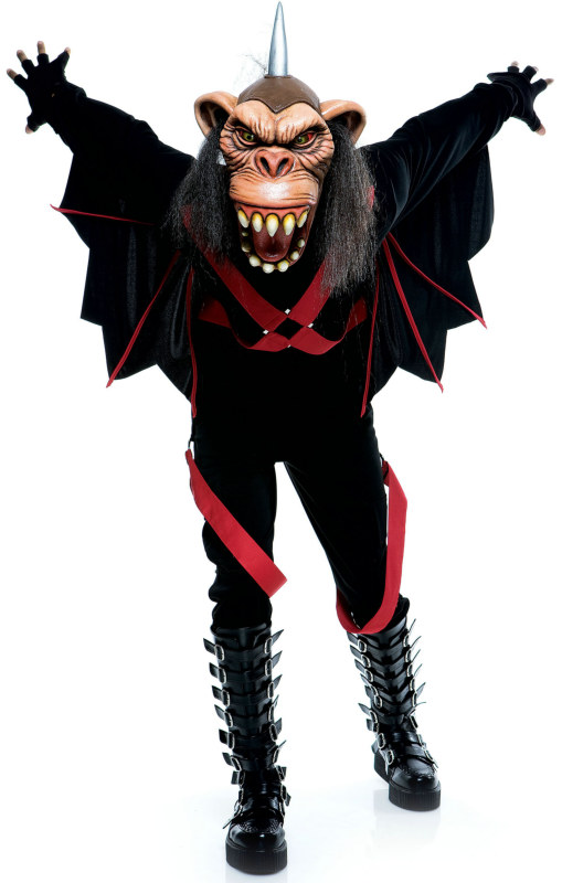 The Wicked of Oz Flying Monkey Adult Costume - Click Image to Close