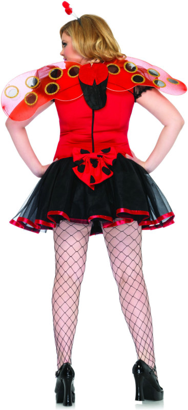 Lovely Ladybug Adult Plus Costume - Click Image to Close