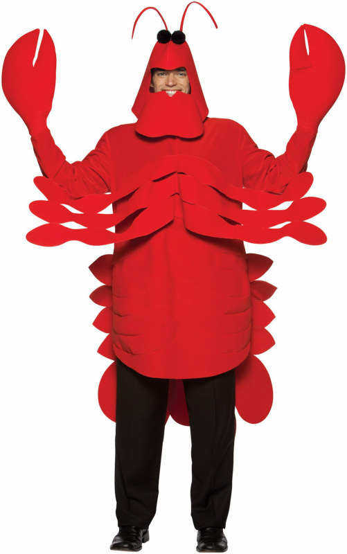 Lobster Adult Costume - Click Image to Close