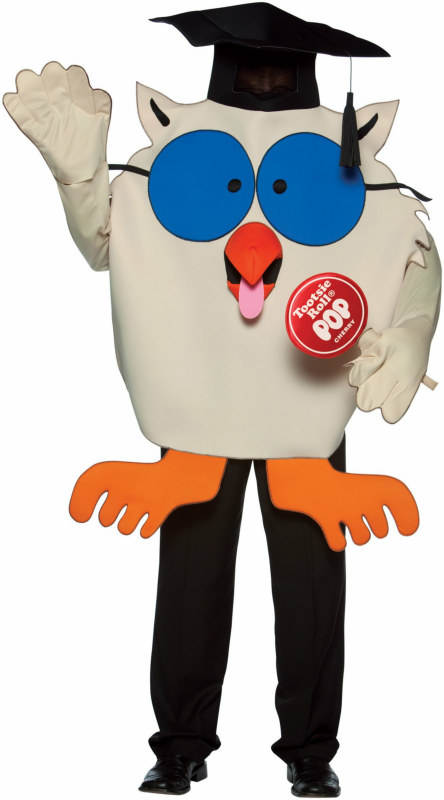 Tootsie Roll Mr. Owl Adult Costume - Click Image to Close