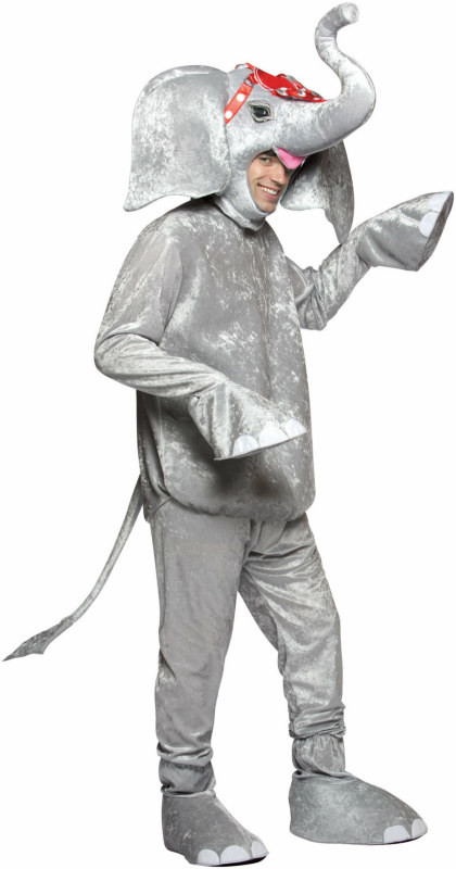 Circus Elephant Adult Circus Costume - Click Image to Close