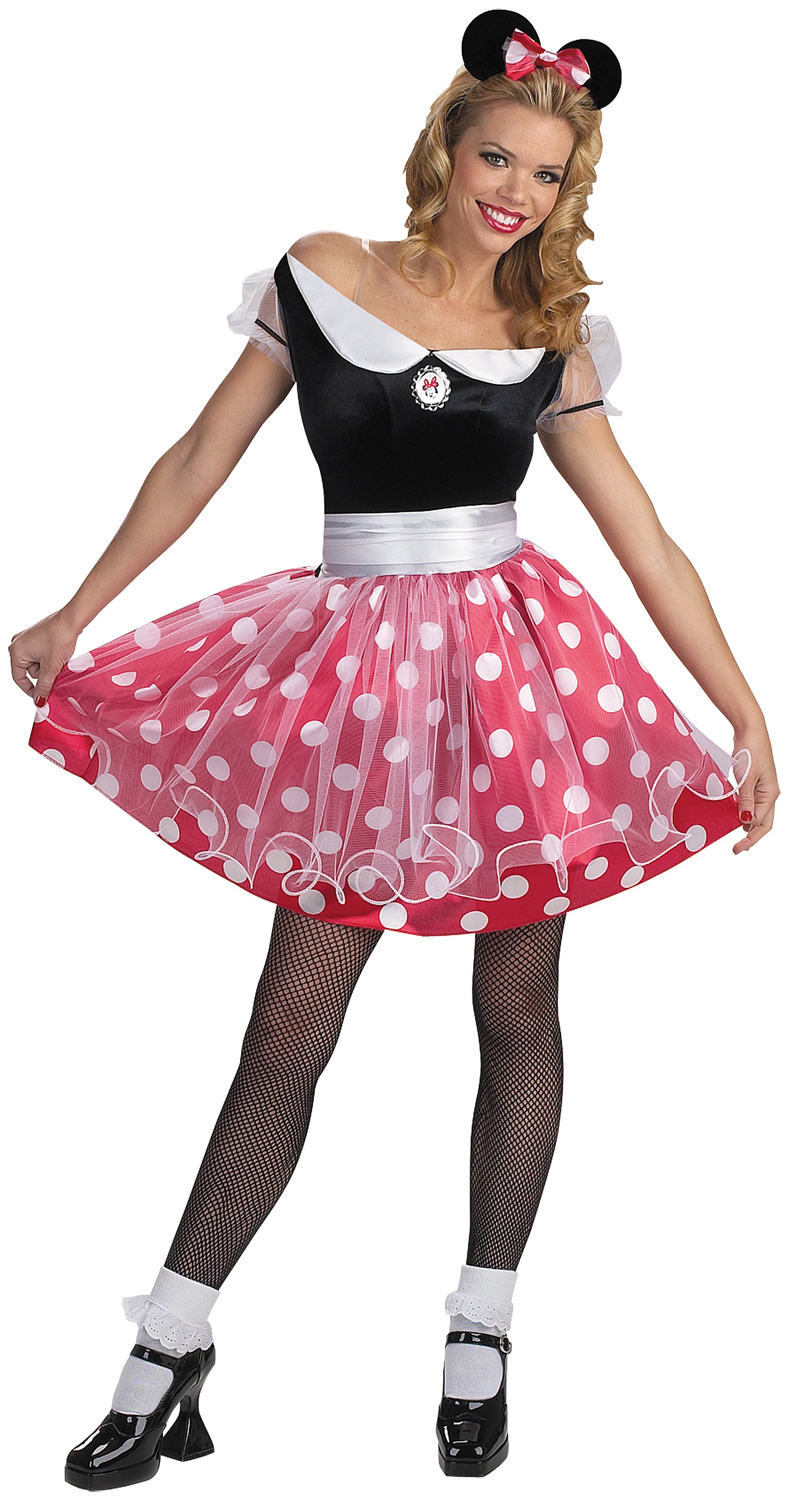 Minnie Mouse Adult Costume - Click Image to Close
