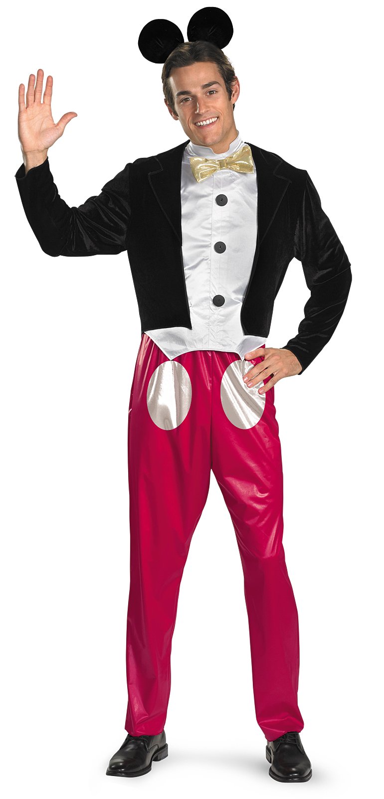 Disney Mickey Mouse Adult Costume - Click Image to Close