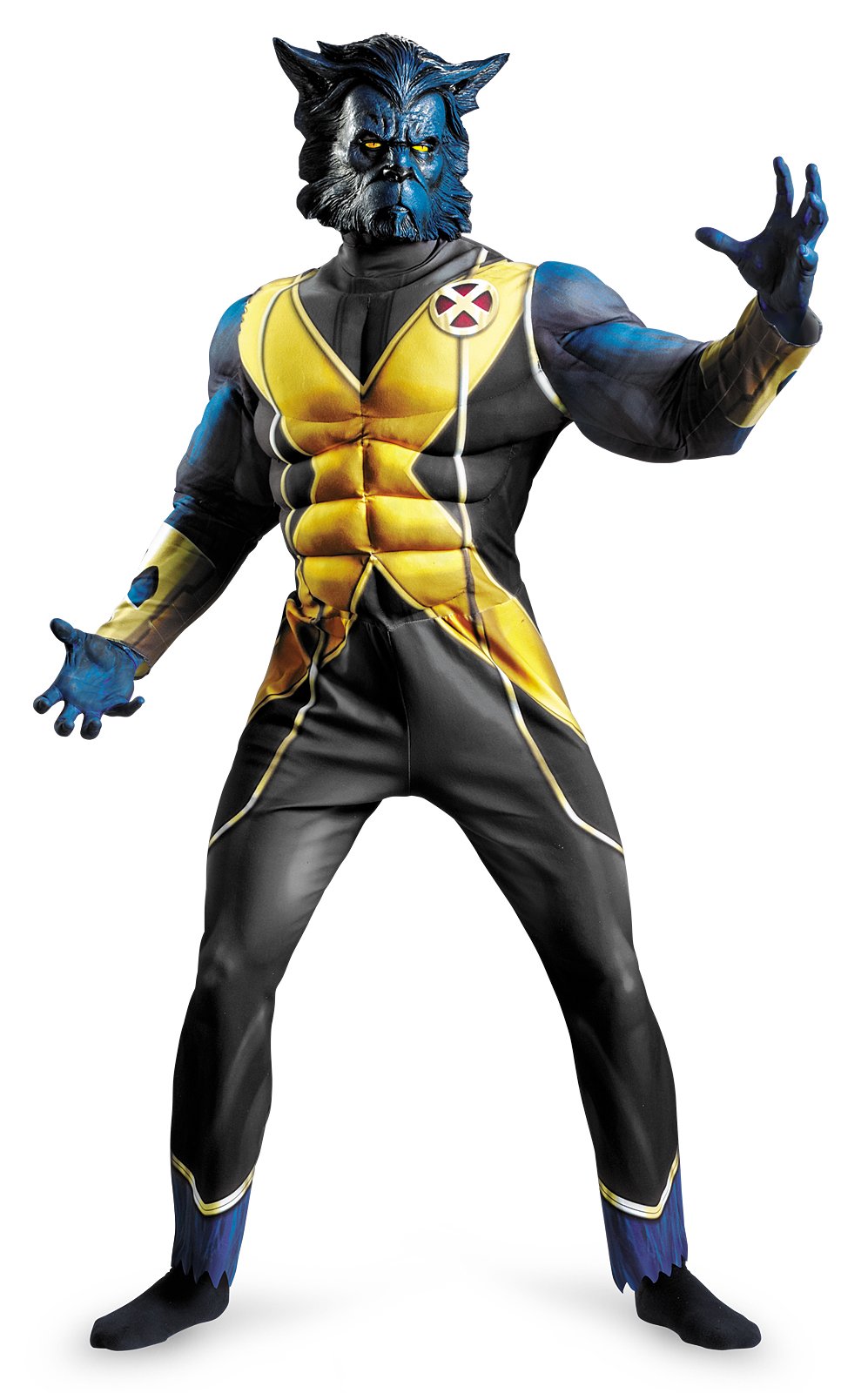 X-Men First Class - Beast Adult Costume - Click Image to Close