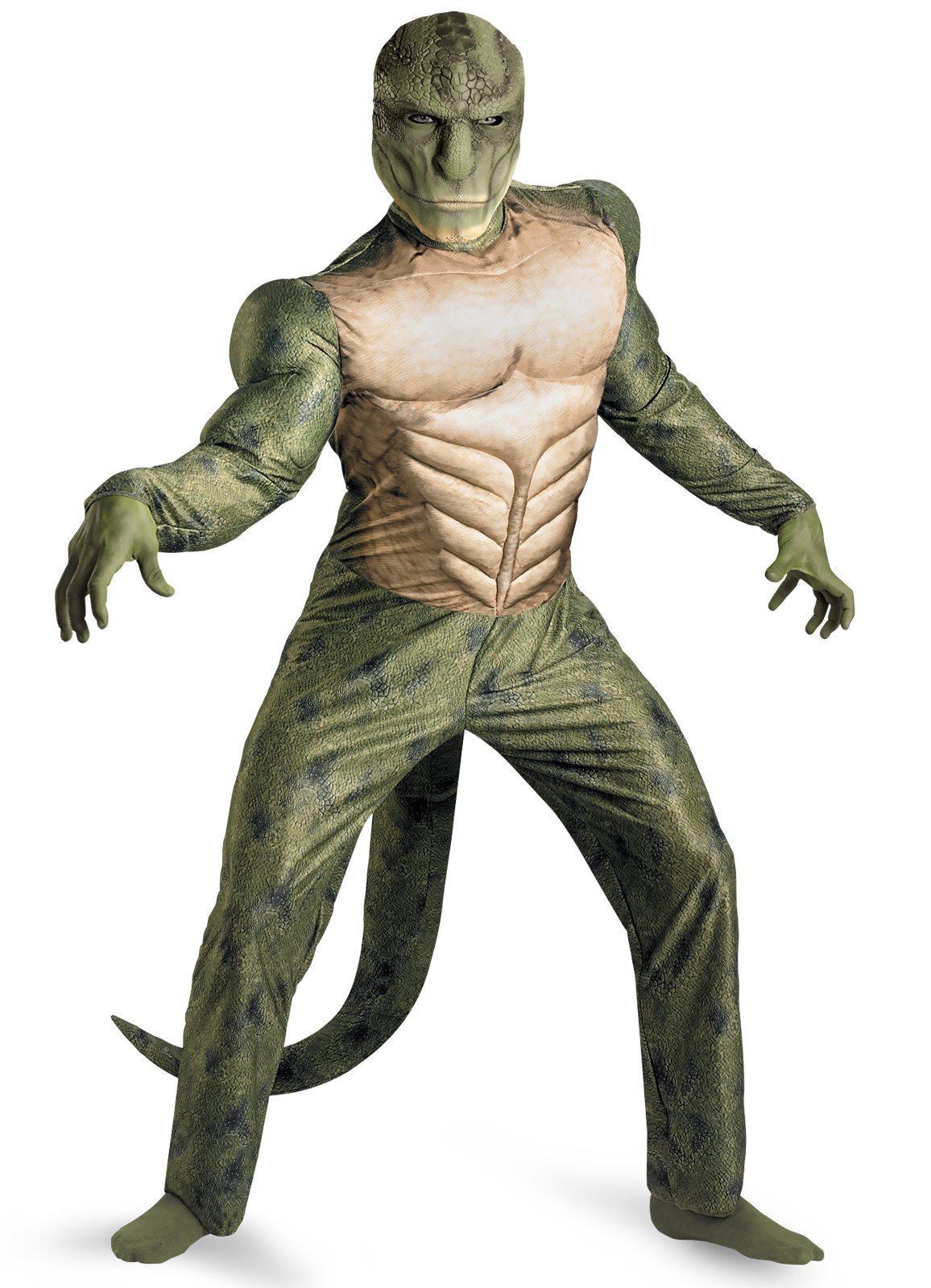 The Amazing Spider-Man Movie - Lizard Muscle Adult Costume - Click Image to Close