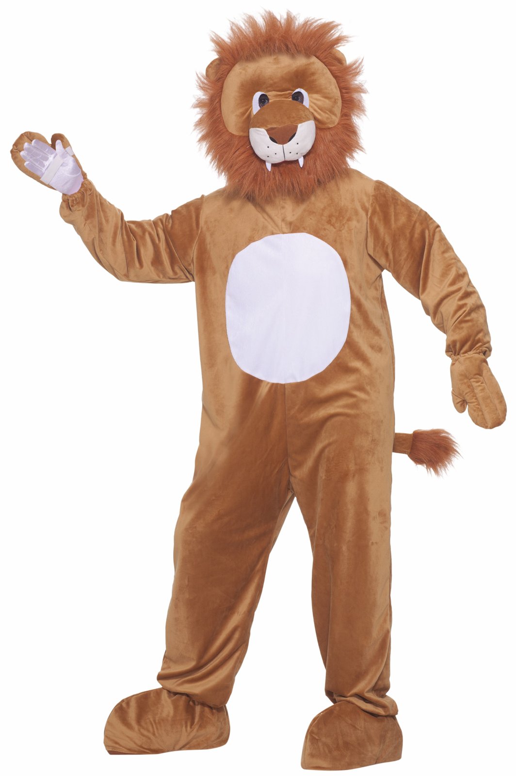 Leo the Lion Plush Adult Costume - Click Image to Close
