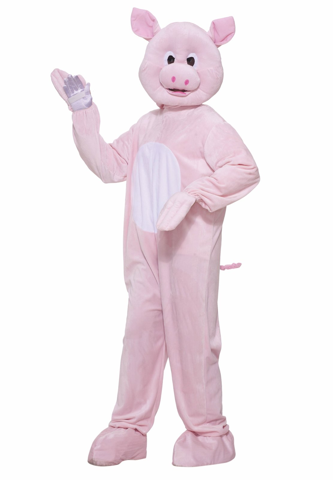 Pinky the Pig Plush Adult Costume - Click Image to Close