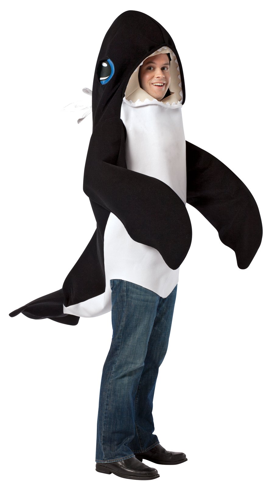 Killer Whale Adult Costume - Click Image to Close