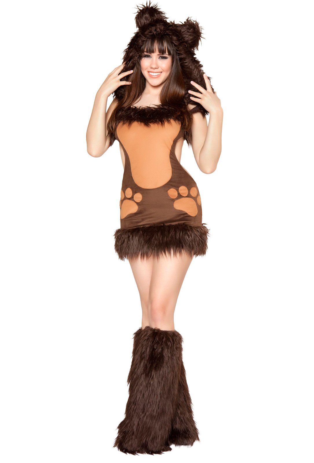 Bodacious Bear Adult Costume - Click Image to Close