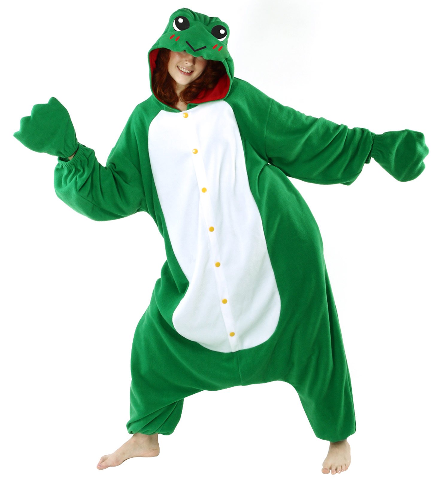 Frog Adult Costume - Click Image to Close
