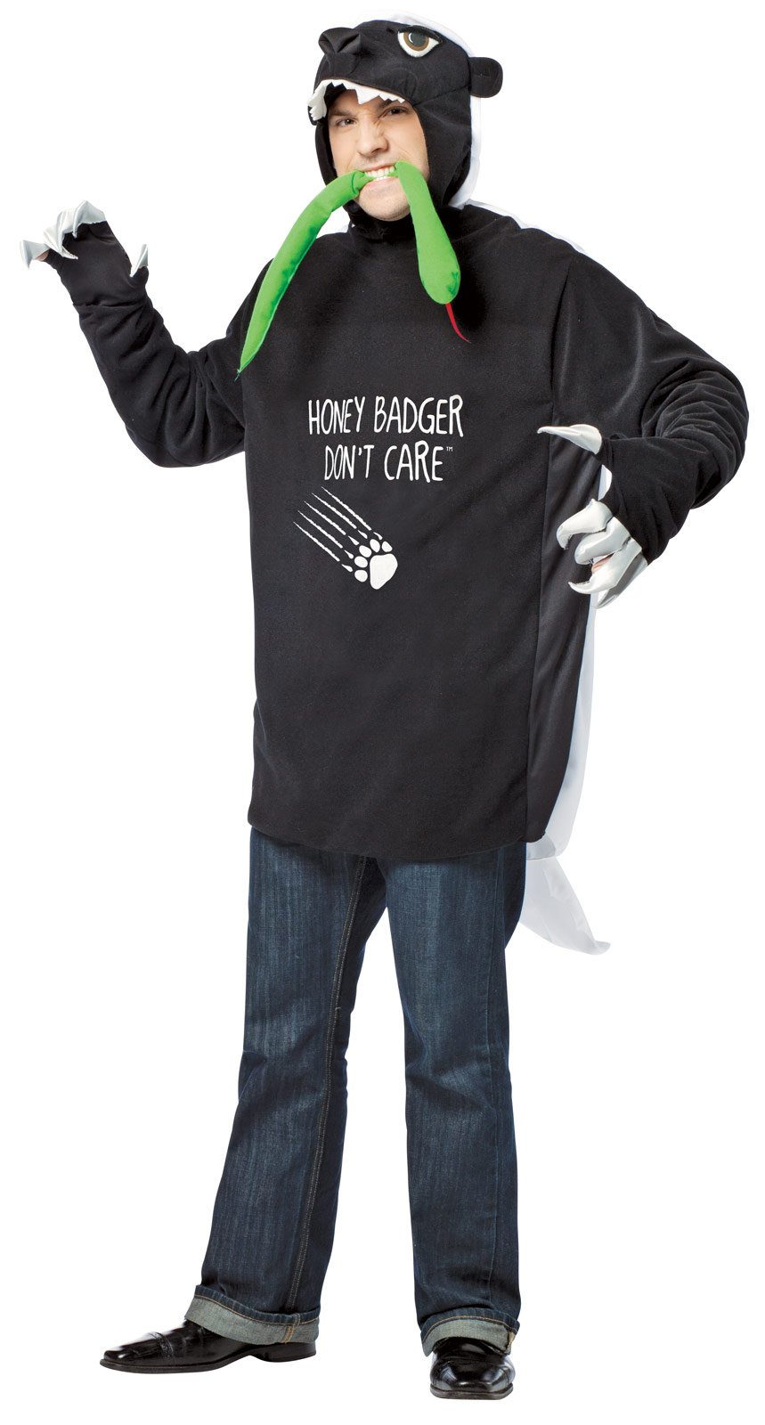 Honey Badger Adult Costume