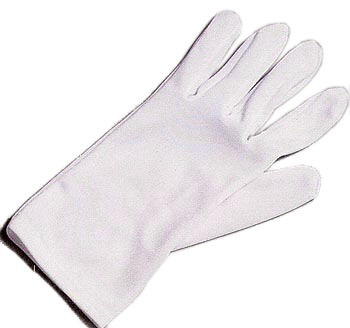 Adult White Costume Gloves