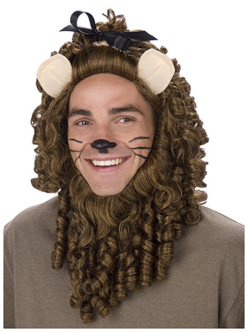 Deluxe Cowardly Lion Wig - Click Image to Close