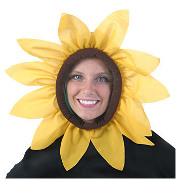 Adult Sunflower Hat - Click Image to Close
