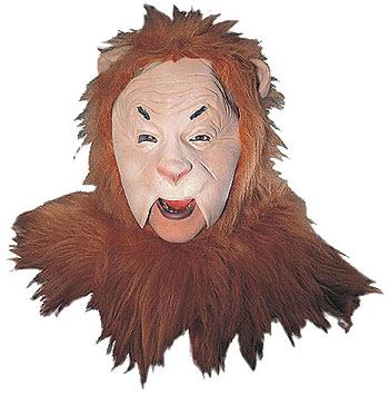 Deluxe Cowardly Lion Mask - Click Image to Close