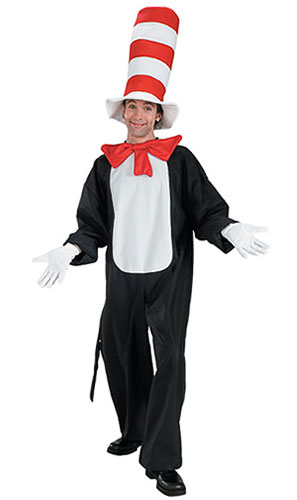 Adult Cat in the Hat Costume - Click Image to Close