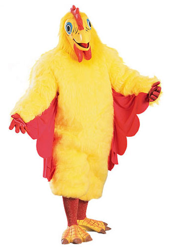 Adult Mascot Chicken Costume - Click Image to Close