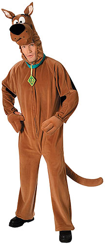 Deluxe Adult Scooby Doo Costume - Click Image to Close