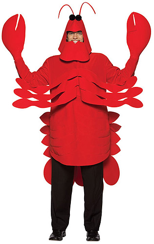 Adult Lobster Costume - Click Image to Close