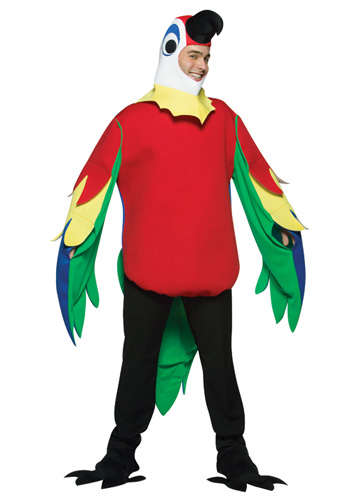 Adult Parrot Costume - Click Image to Close